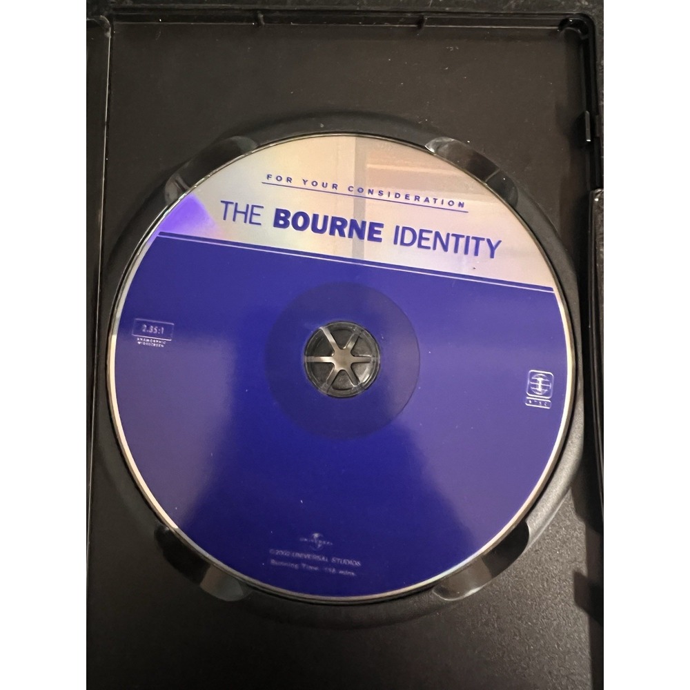 The Bourne Identity / The Bourne Supremacy "For Your Consideration" 2 DVD Lot - Picture 5 of 11